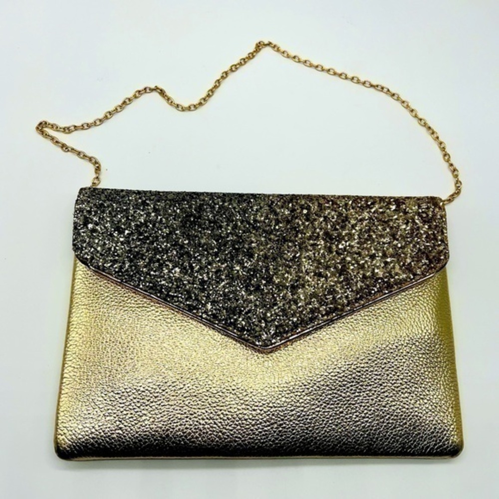 Beautiful gold bling handbag/ clutch